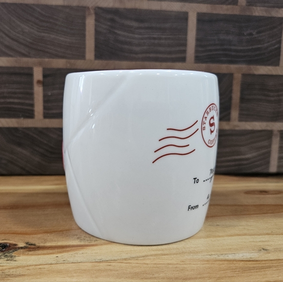 Starbucks Coffee Valentines Day Love Letter Ceramic Coffee Tea Mug - Picture 4 of 6
